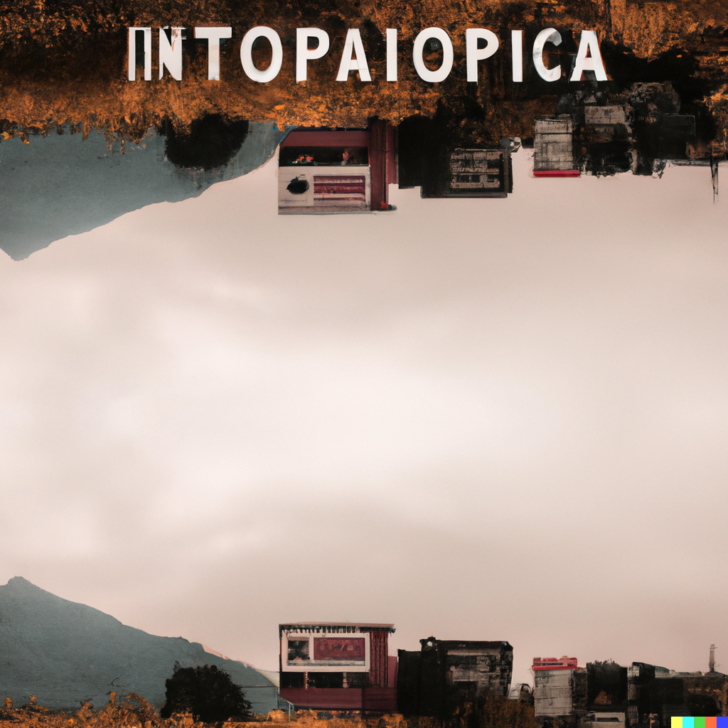 DALL·E 2022-10-16 16.42.49 - Utopía ,Distopía, hipersticion